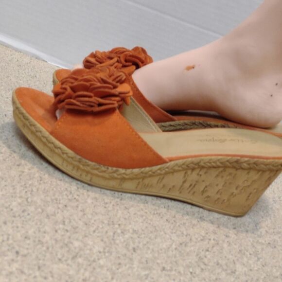 👍 Sotto Sopra Flower Sandals Size 7       A4 - Picture 3 of 5